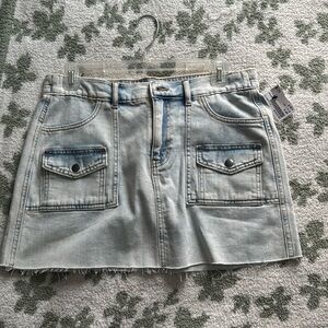 Aerie Jean skirt